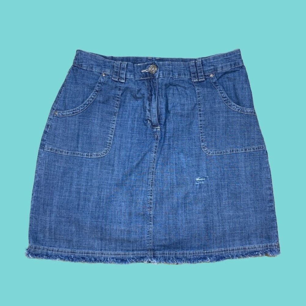 Karen Scott Fringe Skort